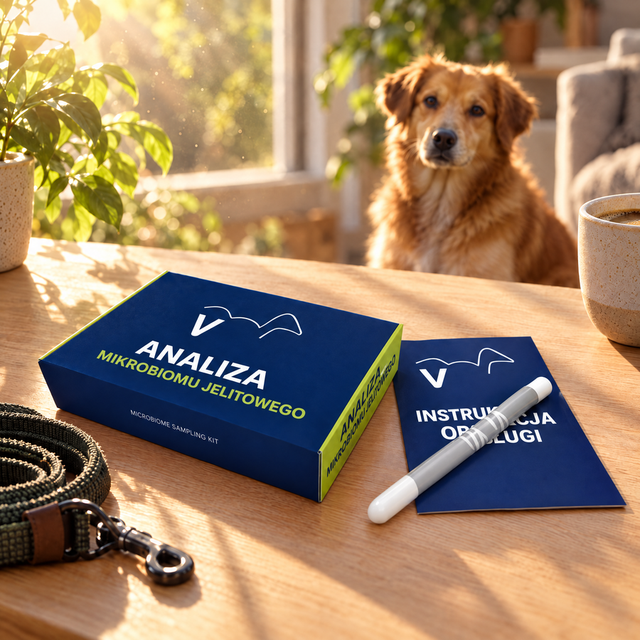 Analiza mikrobiomu jelitowego psa